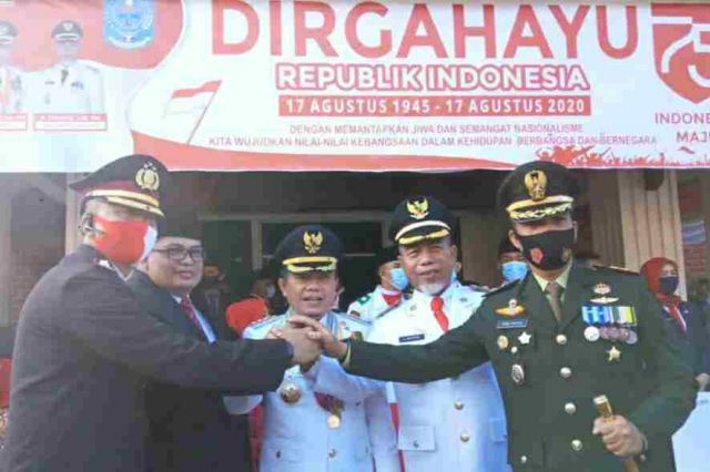 Pemkab Merangin Gelar Upacara HUT RI ke-75