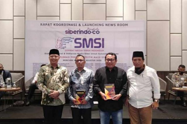 Dari Louncing Newsroom Siberindo, Rohidin Mersyah: Jangan Ciptakan Ruang Hoaks