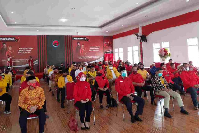 Ini Pasangan Cakada yang Diusung PDIP di Pilkada Sungai Penuh dan Bungo