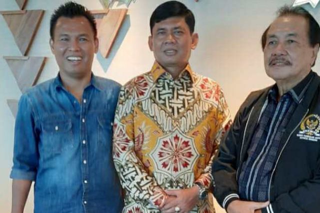 Pulang Kampung ke Jambi, Syafril Nursal Didampingi Dua Politisi Senayan