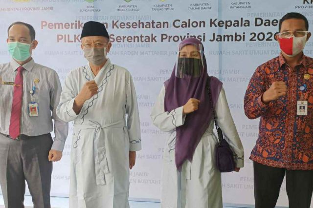 Jalani Pemeriksaan Kesehatan, CE-Ratu: Alhamdulillah Semua Berjalan Lancar