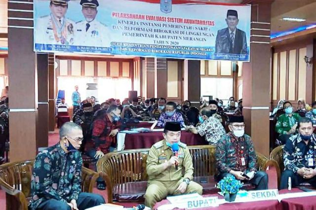 Al Haris Paparkan SAKIP dan Reformasi Birokrasi 2020