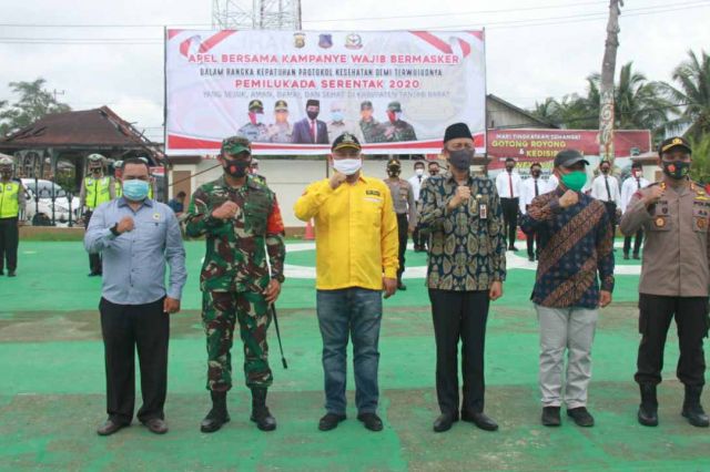 Sekda Ikuti Apel Bersama Pemilukada Serentak 2020