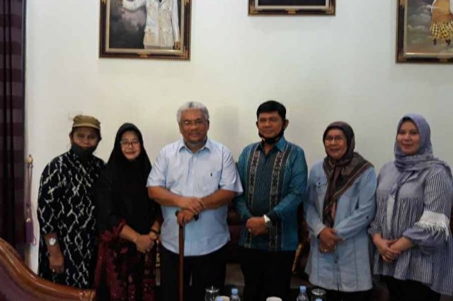 Terus Gencar Galang Dukungan, Bacawagub Syafril Sambangi Kediaman Agustian Mahir