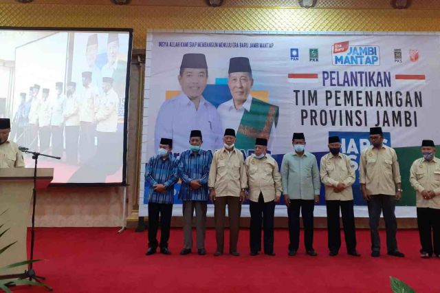 Barisan Bupati Hingga Mantan Bupati Jadi Tim Pemenangan Al Haris-Abdullah Sani