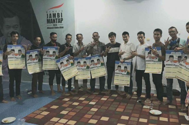 Temui Putra Al Haris, PASKAS Nayatakan Siap Menangkan Haris-Sani