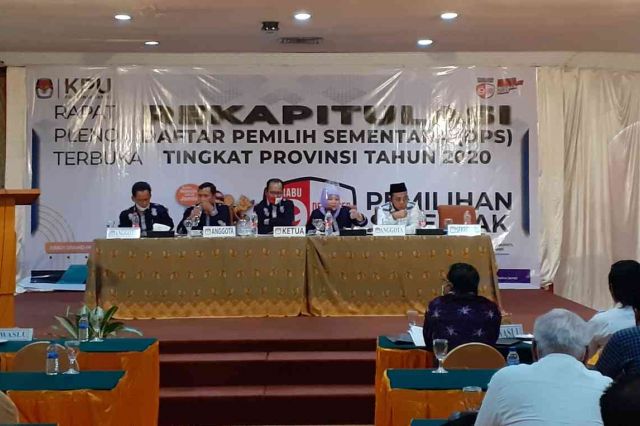 KPU Tetapkan 2,4 Juta Lebih DPS Provinsi Jambi, Ini Rinciannya untuk Kabupaten/Kota