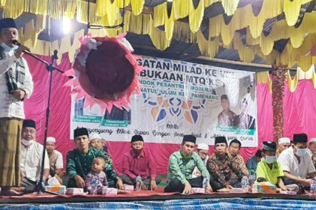 Milad ke-8 Ponpes Madinatul Ulum, Al Haris: Terapkan Pesantren Berbasis SMK