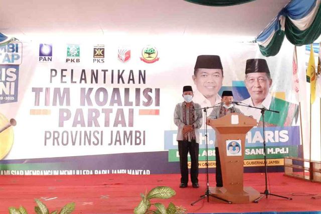 Tim Koalisi, Pemenangan Hingga Relawan Serentak Ganti Foto Profil Haris-Sani di Medsos