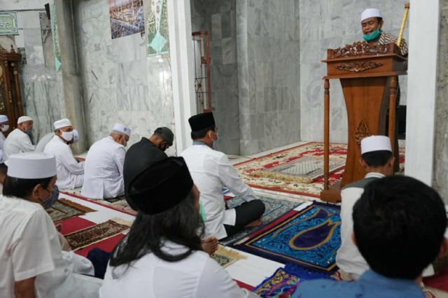 Sholat Jumat di Masjid Setya Negara, Syafril Nursal: Sejak Kecil Kami Anak Kosera Sholat Disini