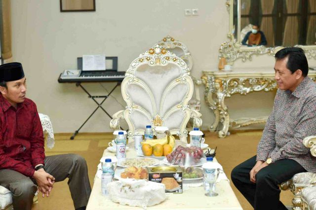 Pjs Gubernur Sambangi Ketua DPRD Provinsi Jambi