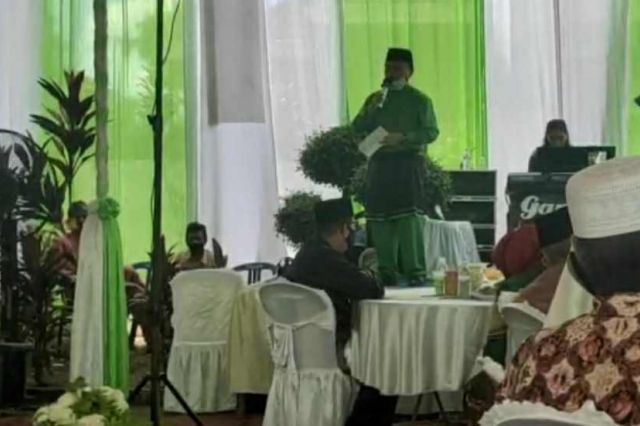 Saat Al Haris Berseloko di Acara Pernikahan