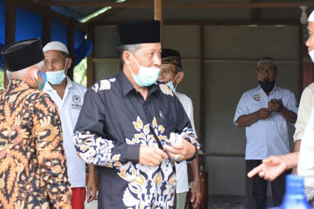 Silaturahmi dengan Warga Senyerang, Pak Dul Kenang Masa Bermain Sepak Bola