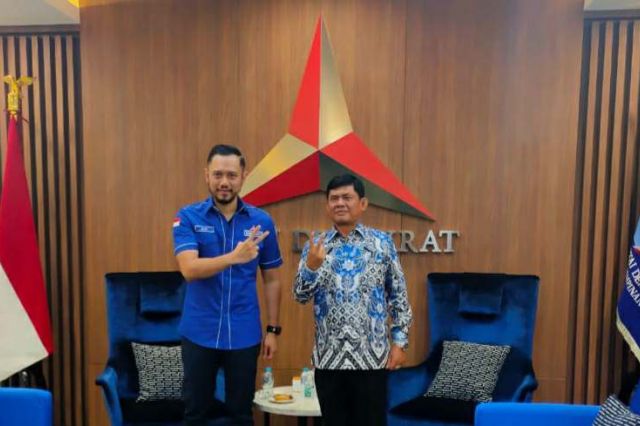 AHY Intruksikan Kader Demokrat All Out Menangkan Fachrori-Syafril