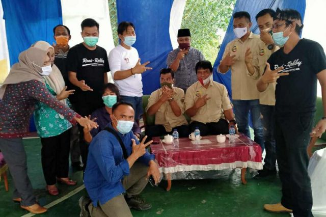 Dihadapan Tim Pemenangan, Robby Tegaskan Siap Menangkan Haris-Sani di Tanjabtim