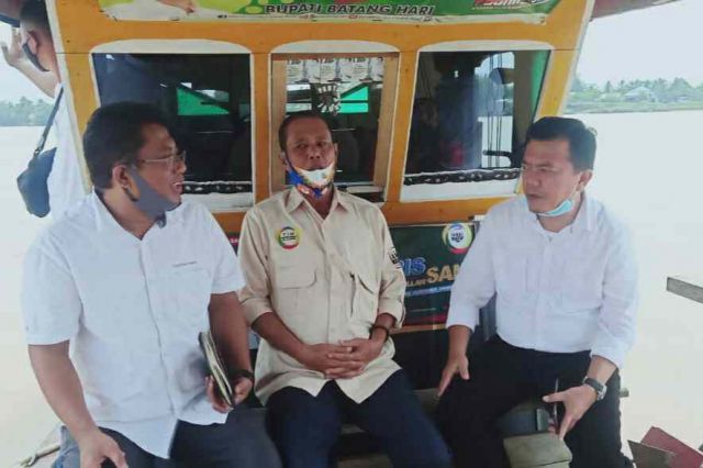 Lanjutkan Safari Politik, Al Haris Serap Aspirasi Warga Aliran Batanghari