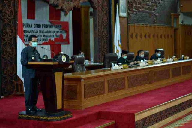 Restuardy Sampaikan KUA PPAS 2021 ke Dewan