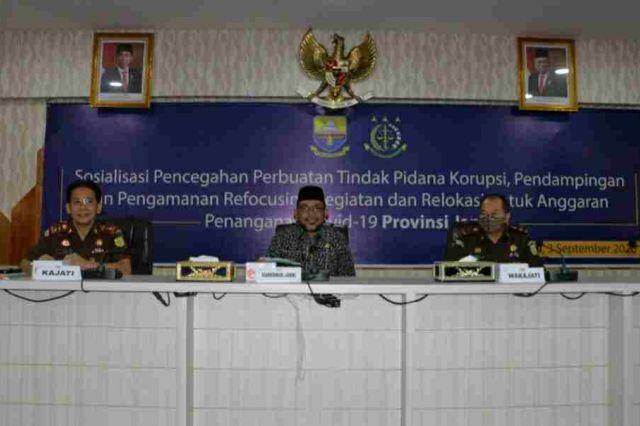 Pemprov Jambi – Kejati Bersinergi Cegah Penyimpangan Anggaran Penanganan Covid-19