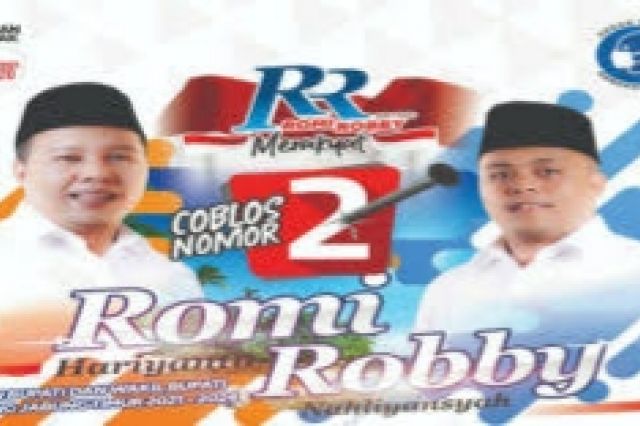 Romi-Robby Pastikan Tak Akan Mengumbar Janji Palsu