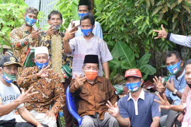 Warga Desa Penerokan Doakan Haris-Sani Menang di Pilgub Jambi