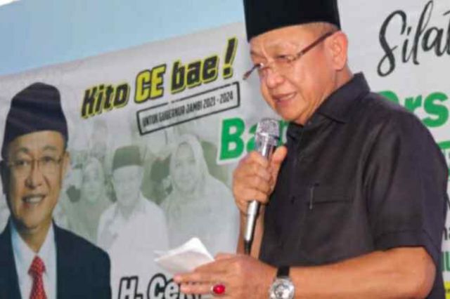 Cek Endra Optimis Menang Mutlak 80 Persen di Sarolangun