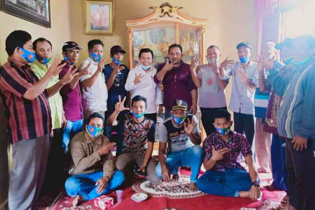 Di Mandiangin Tim Haris-Sani Tak Gentar Berjuang dan Tim Koalisi Partai Makin Solid