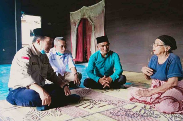 Al Haris Kunjungi Rumah Kelahiran Makalam, H Kamil dan Kolonel Abundjani di Batangasai