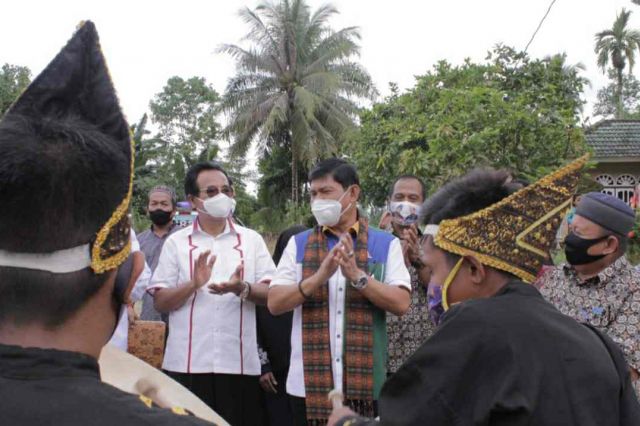 Usai Blusukan di Pasar, Syafril Nursal Sisir Kecamatan Margo Tabir
