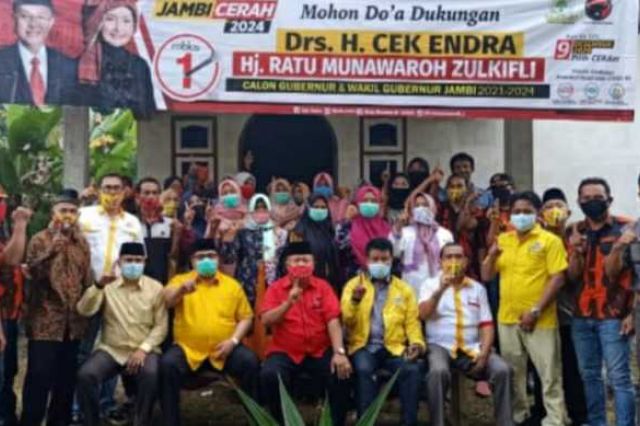 Tim Partai Koalisi CE-Ratu Merangin Intens Bergerak di Tabir