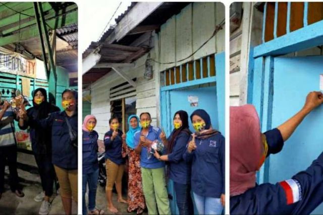 Door to Door, Tim Harmony 45 CE-Ratu Berhasil Gaet Simpatisan Kandidat Lawan