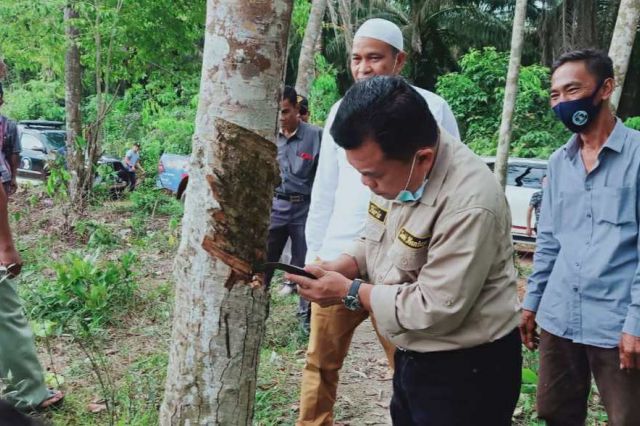 Bertemu Petani Karet, Al Haris Bicara Langkah Srategis Kesejahteraan Petani Kedepan