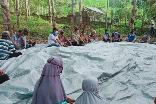 Dialog di Tengah Kebun Karet, Petani: Al Haris Membawa Solusi untuk Petani Karet
