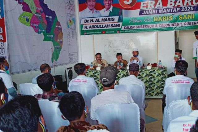 Penguatan Tim di Tebo, Al Haris: Kita Tidak Ada Tim Sukses, Kita Keluarga Besar Al Haris-Sani