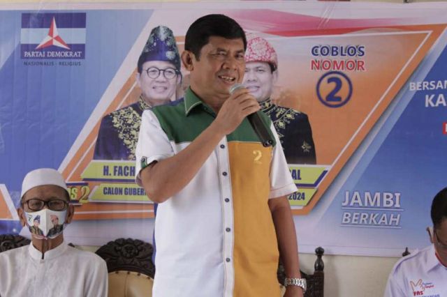 Safari Politik di Kota Jambi, Syafril Nursal Silaturahmi dengan Masyarakat Jelutung