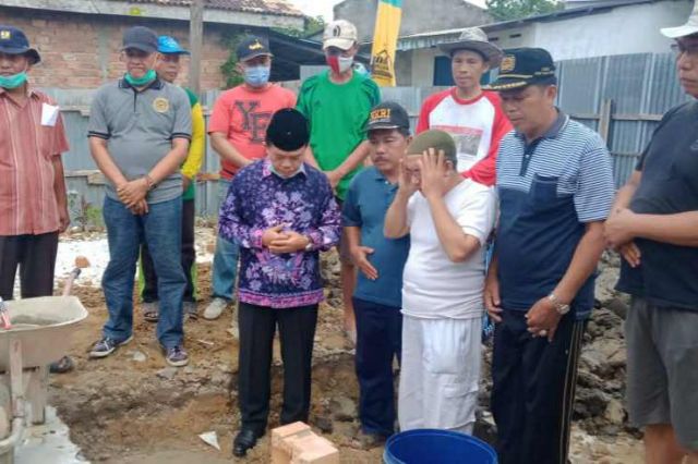 Al Haris Letakkan Batu Pertama, Masjid Megah di Kembar Lestari I Resmi Dibangun