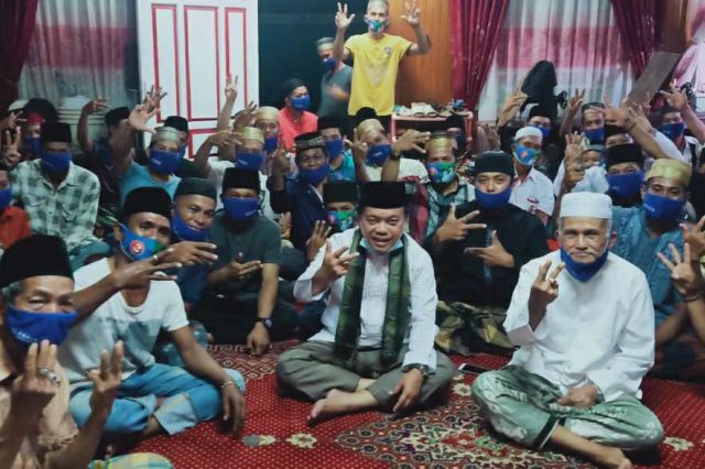 Selain Bergerak Penuh di Tangkit Baru, Pecinta Haris-Sani Gerilya ke Daerah Lain
