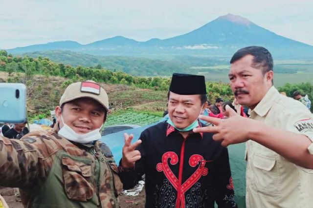 Kunjungi Perkemahan Tirai Embun Kayu Aro, Al Haris Kagumi Keindahan Alam Kerinci