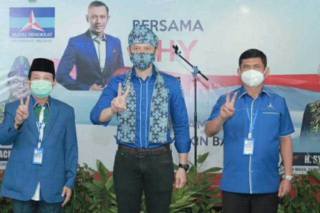 AHY Ingin Pengurus Demokrat Menangkan Fachrori-Syafril di Kantong-kantong Suara Partai