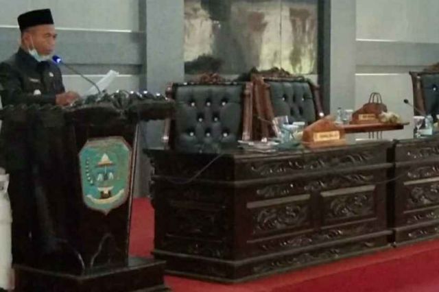 Pakai Bantuan Tabung Oksigen, Mashuri Sampaikan KUA dan PPAS 2021