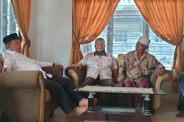 Turun ke Penerokan Bajubang, Al Haris Silaturahmi dengan Sejumlah Tokoh Masyarakat