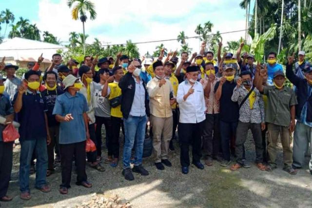 Warga Senyerang Jaminkan 90 Persen Suara CE-Ratu