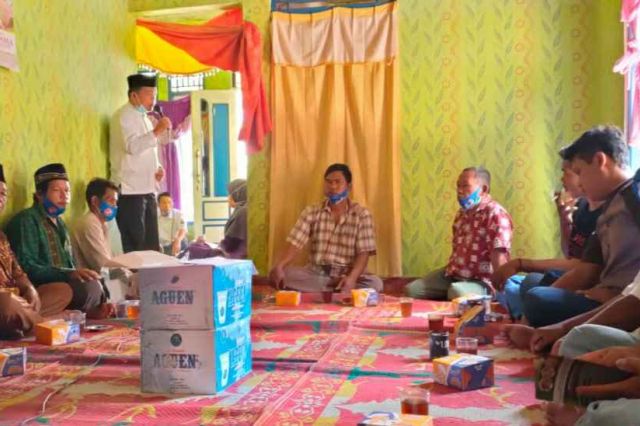 Silaturahmi ke Desa Paling Ujung Muara Tabir, Al Haris Disambut Antusias Warga Bangun Seranten