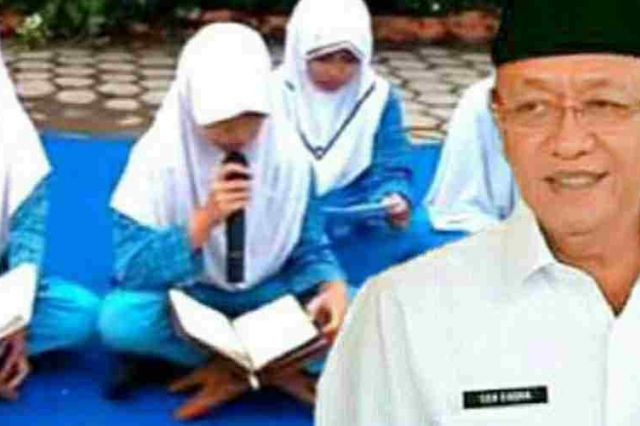 Sejak Tahun 2015, Cek Endra Sudah Luncurkan Program Baca Alquran di Sekolah