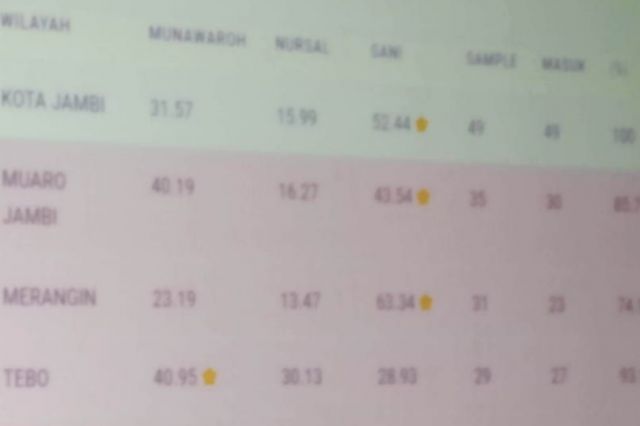 Hasil Puspoll Indonesia 100 persen, Al Haris-Sani Unggul Jauh di Kota Jambi