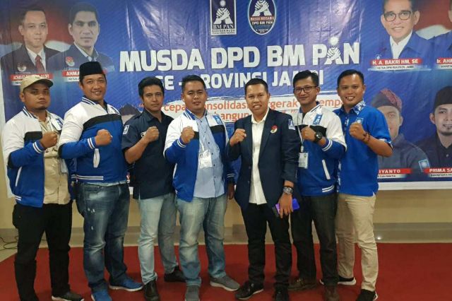 BM PAN Tanjab Timur dan Seluruh DPC Siap Kawal Suara Al Haris-Sani