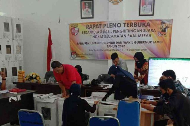 Hasil Pleno Selesai, Al Haris-Sani Menang Telak di Kecamatan Paal Merah