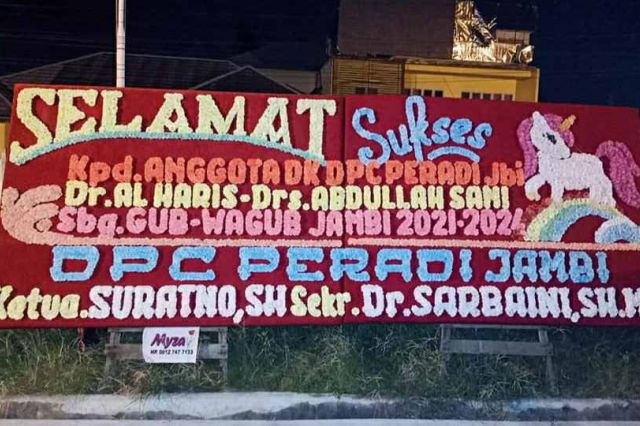 Peradi Jambi Ucapkan Selamat Kemenangan Al Haris-Sani