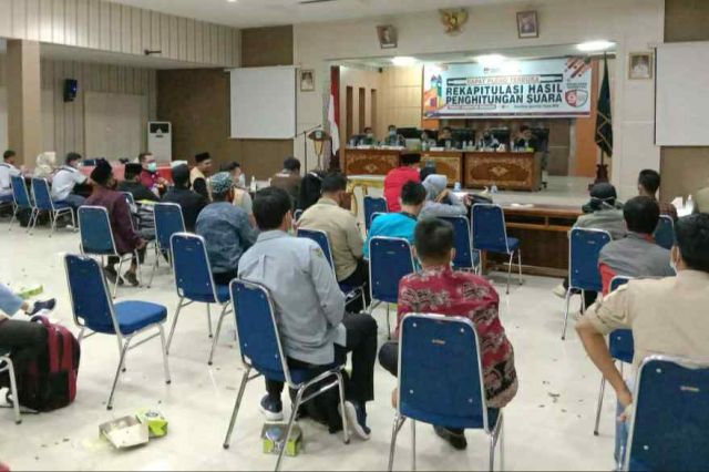 Tuntas, Hasil Pleno KPU Merangin Al Haris-Sani Unggul Telak