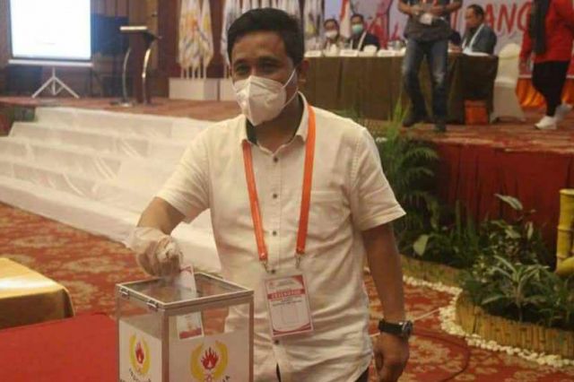 Resmi, Budi Setiawan Terpilih Menjadi Ketua KONI Provinsi Jambi 2020-2024