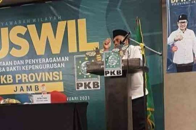 Sofyan Ali Kembali Pimpin DPW PKB Jambi 2021-2026